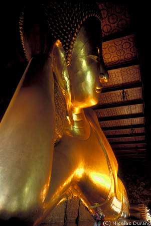 Lying buddha in Bangkok