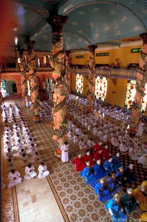Temple north of Saigon