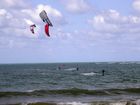 kite surfers in Porto de Galinhas