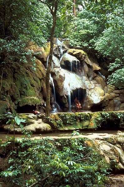 Waterfall close to Palenque
