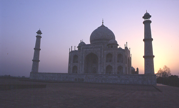 Sunrise at theTaj Mahal